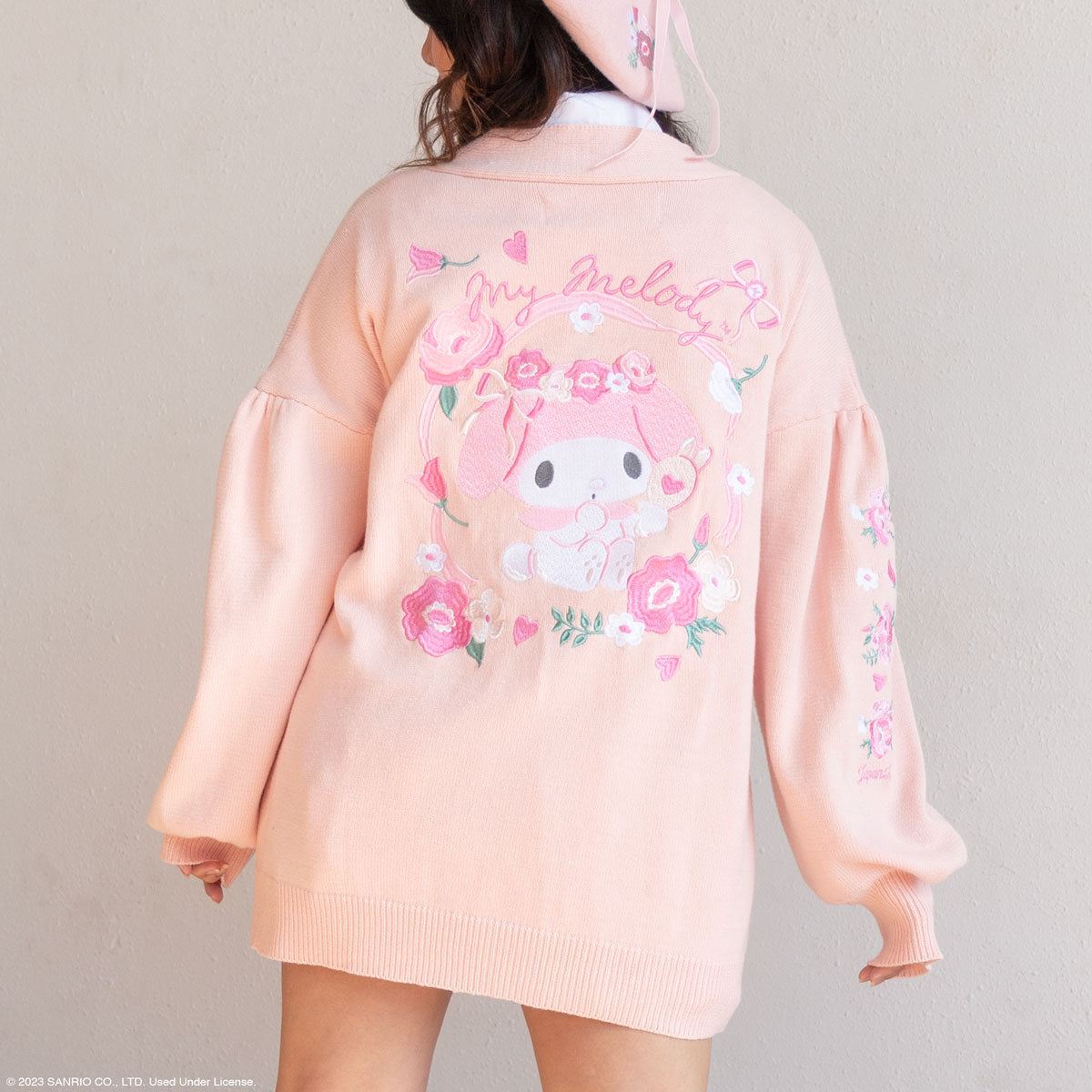 My Melody JapanLA Floral Cardigan Sweaters &amp; Outerwear JapanLA   