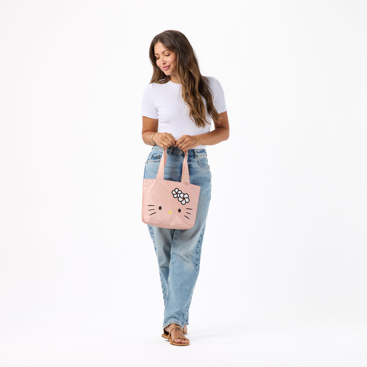 Hello Kitty x Aloha Collection Mini Tripper Tote (Kitty Face - Rosy) Bags Aloha Collection Inc