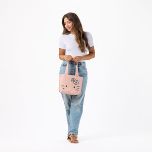 Hello Kitty x Aloha Collection Mini Tripper Tote (Kitty Face - Rosy) Bags Aloha Collection Inc