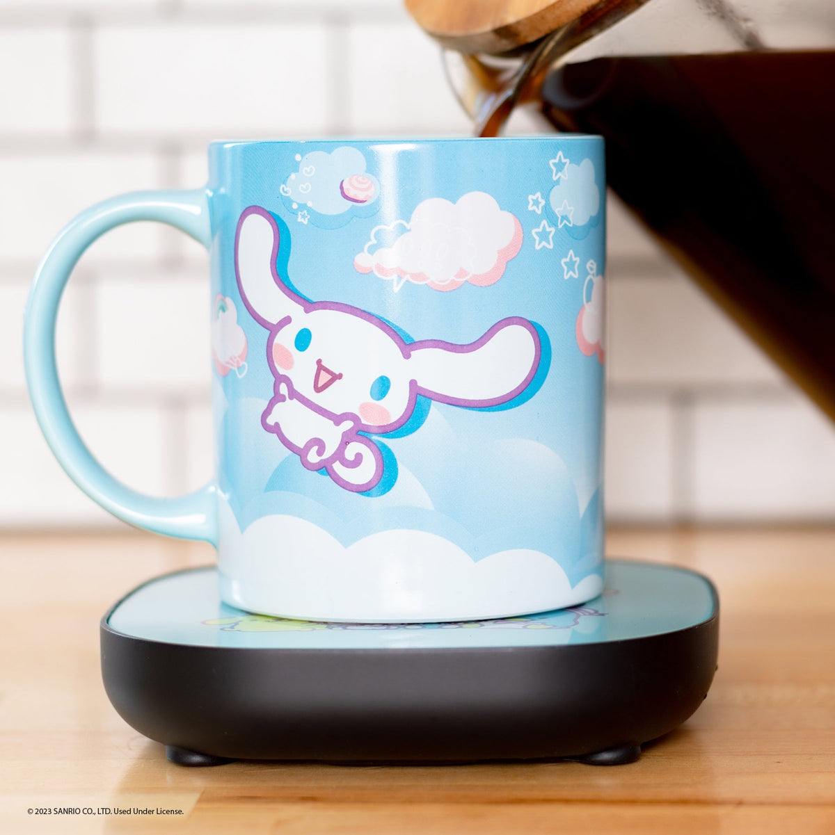DO NOT SET LIVE - Cinnamoroll Coffee Mug & Warmer Set Home Goods Uncanny Brands Wholesale