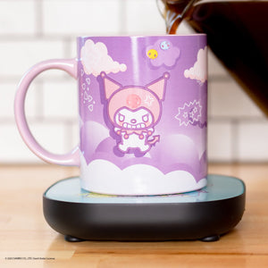DO NOT SET LIVE -Kuromi Coffee Mug & Warmer Set Home Goods Uncanny Brands Wholesale