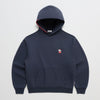 Hello Kitty x Madhappy Heavyweight Round Logo Fleece Hoodie (Navy) Apparel MADHAPPY