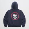 Hello Kitty x Madhappy Heavyweight Round Logo Fleece Hoodie (Navy) Apparel MADHAPPY