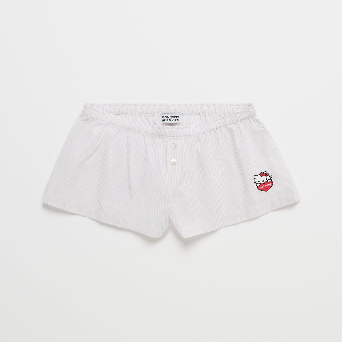 Hello Kitty x Madhappy Micro Boxer Short (White Stripe) Apparel MADHAPPY