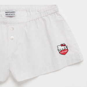 Hello Kitty x Madhappy Micro Boxer Short (White Stripe) Apparel MADHAPPY