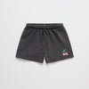 Hello Kitty x Madhappy Cherry Midweight Fleece Shorts (Noir) Apparel MADHAPPY