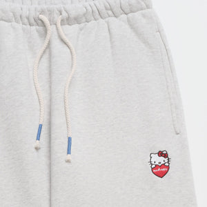 Hello Kitty x Madhappy Logo Midweight Fleece Sweatpant (Light Grey) Apparel MADHAPPY