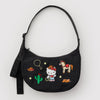 Hello Kitty x Baggu Embroidered Nylon Crescent Bag (Western) Bags Baggu Corporation