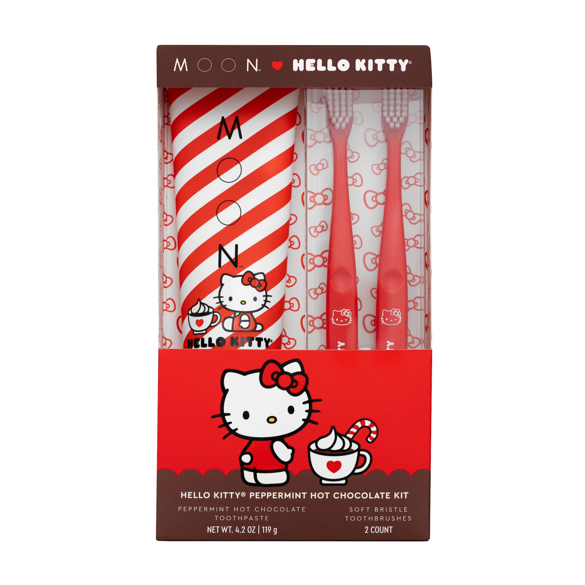 Hello Kitty x MOON Oral Beauty Peppermint Hot Chocolate Kit Home Goods Moon Oral Beauty