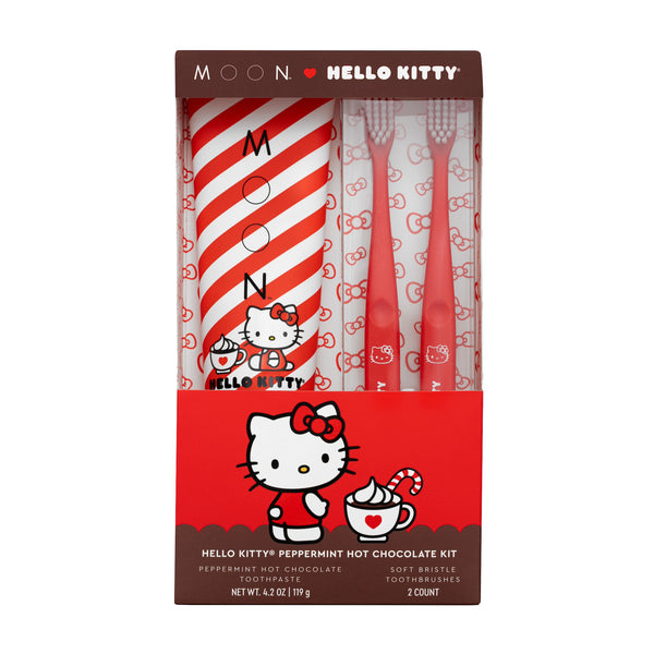 Hello Kitty x MOON Oral Beauty Peppermint Hot Chocolate Kit