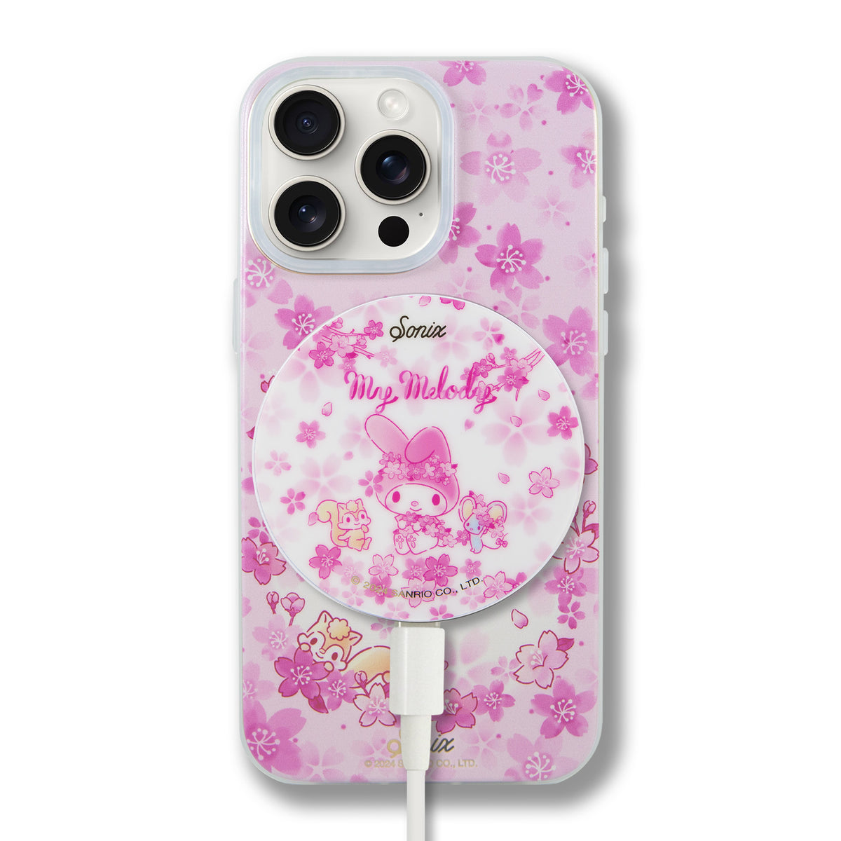 My Melody x Sonix Sakura Maglink™ Charger Electronic BySonix Inc.   