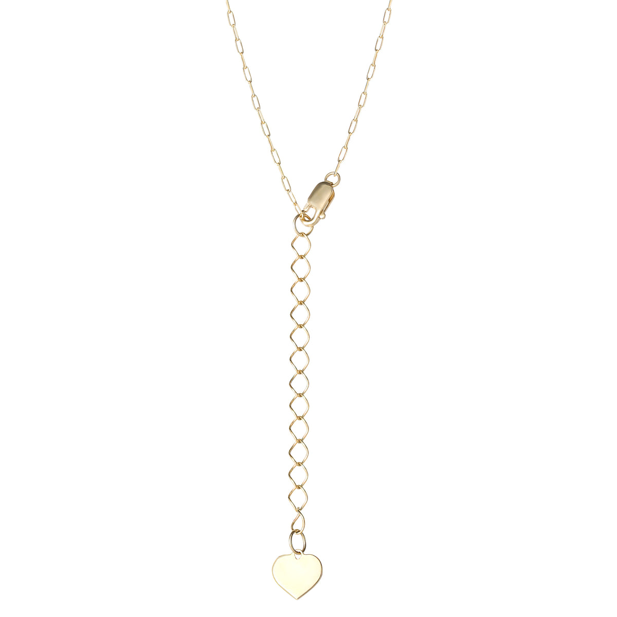 Hello Kitty 10K Yellow Gold Mini Link Necklace Jewelry JACMEL JEWELRY INC   