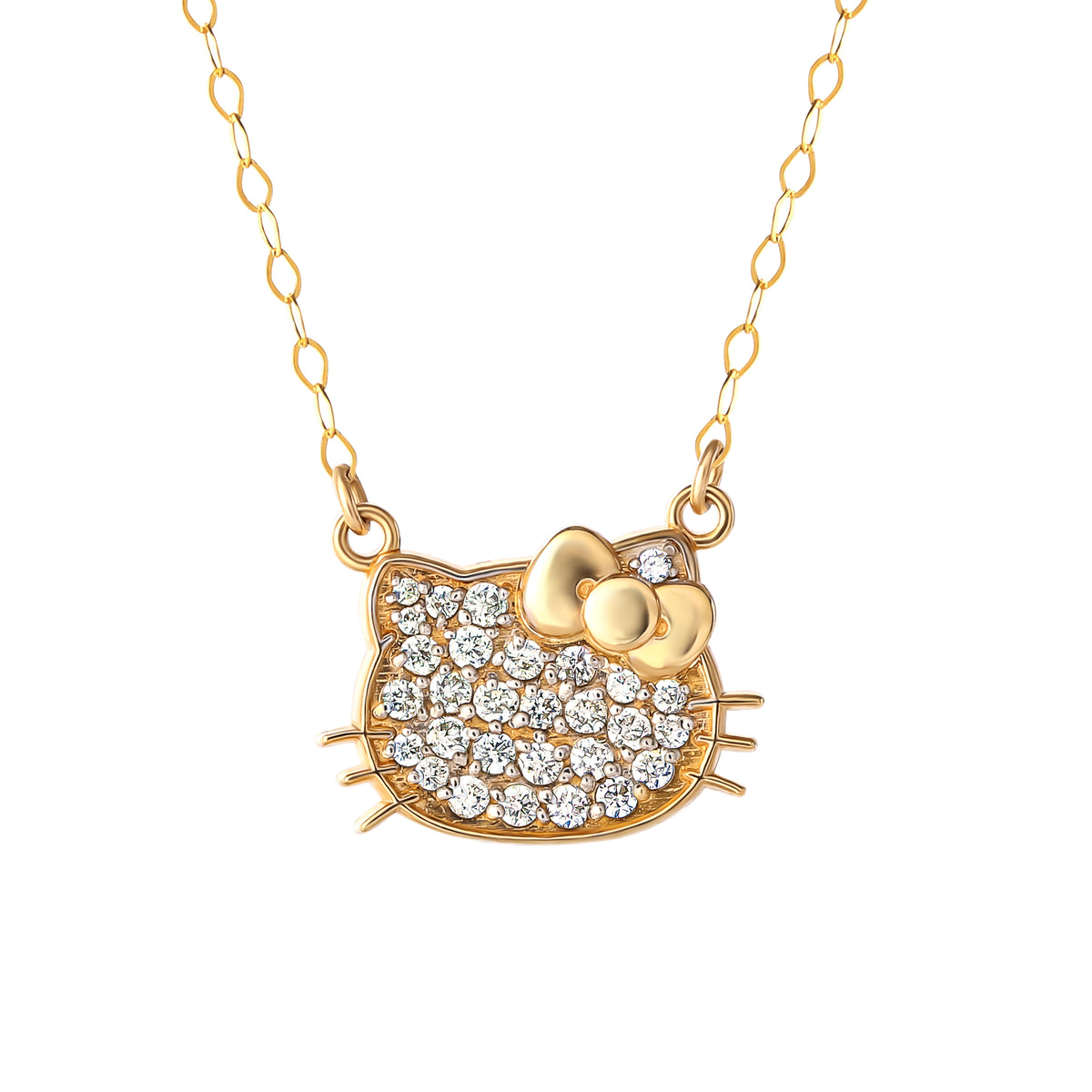 Hello kitty diamond pendant Clearance