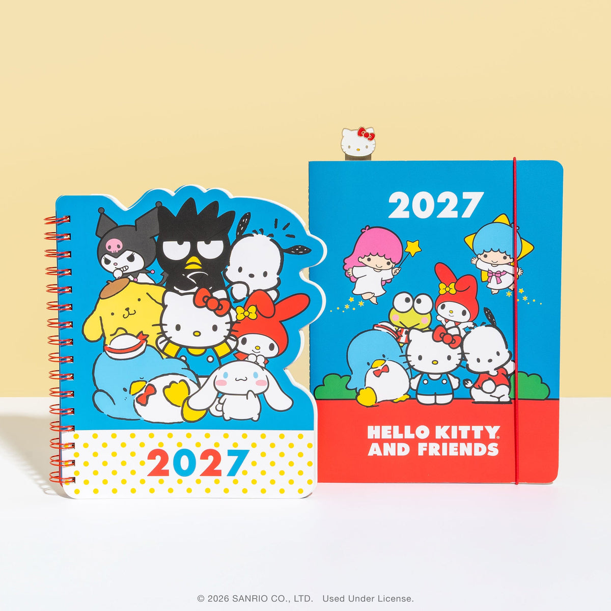 Hello Kitty and Friends 2027 Retro Just Right Monthly Planner & Bookmark