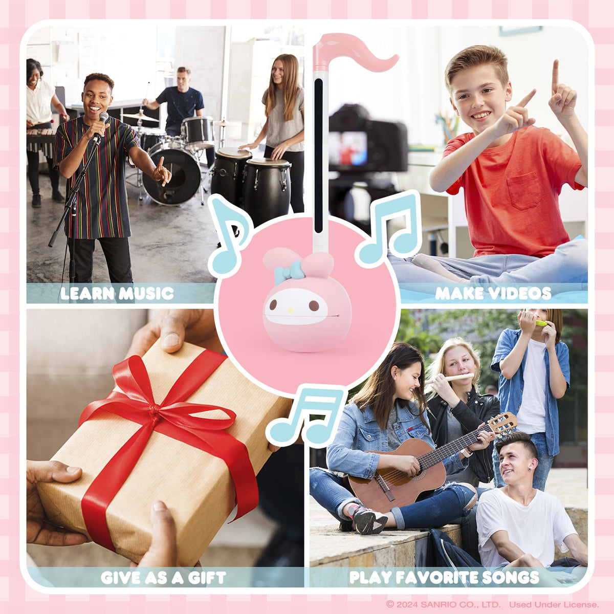 My Melody Otamatone Musical Toy Toys&Games Hamee.com - Hamee US