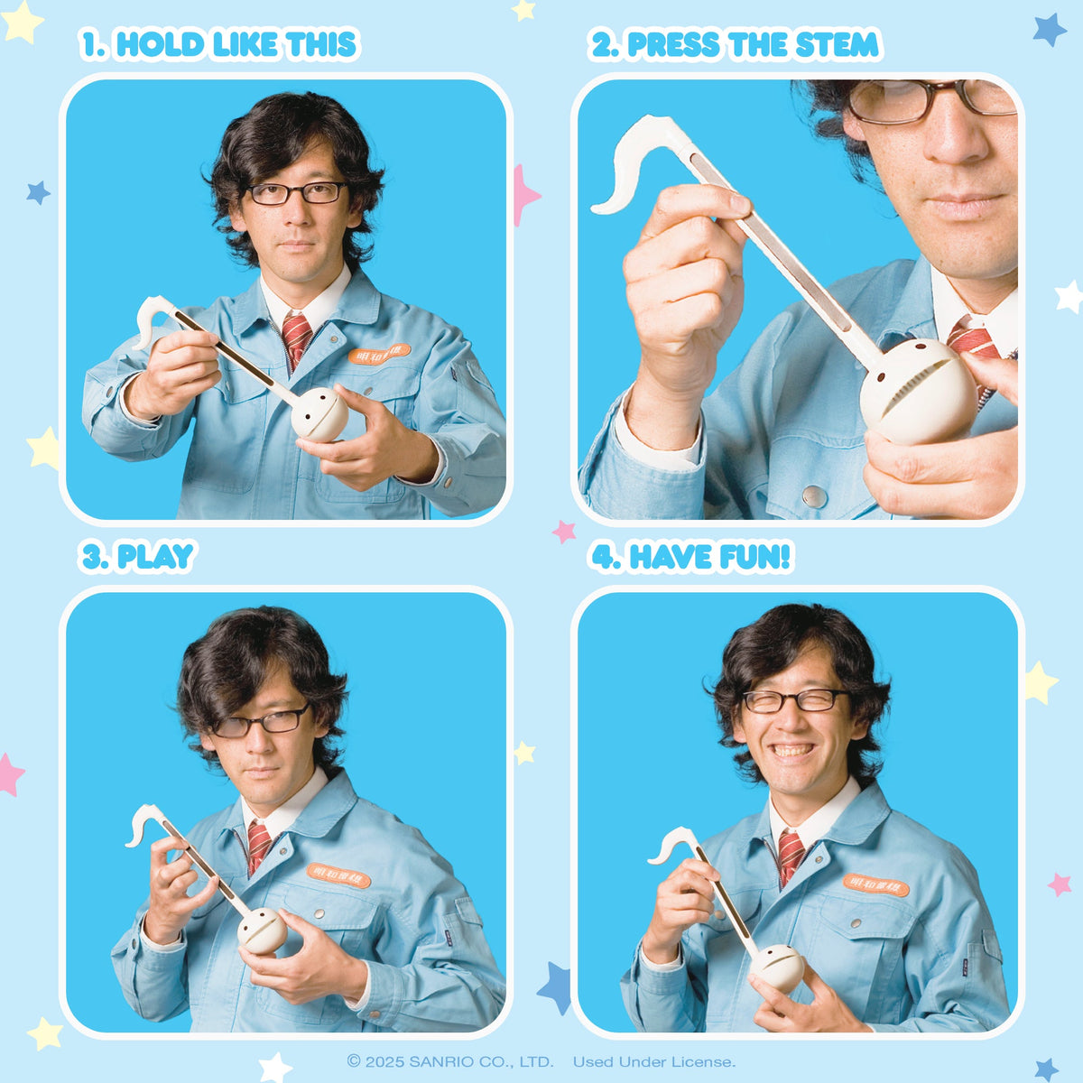 Cinnamoroll Otamatone Musical Toy