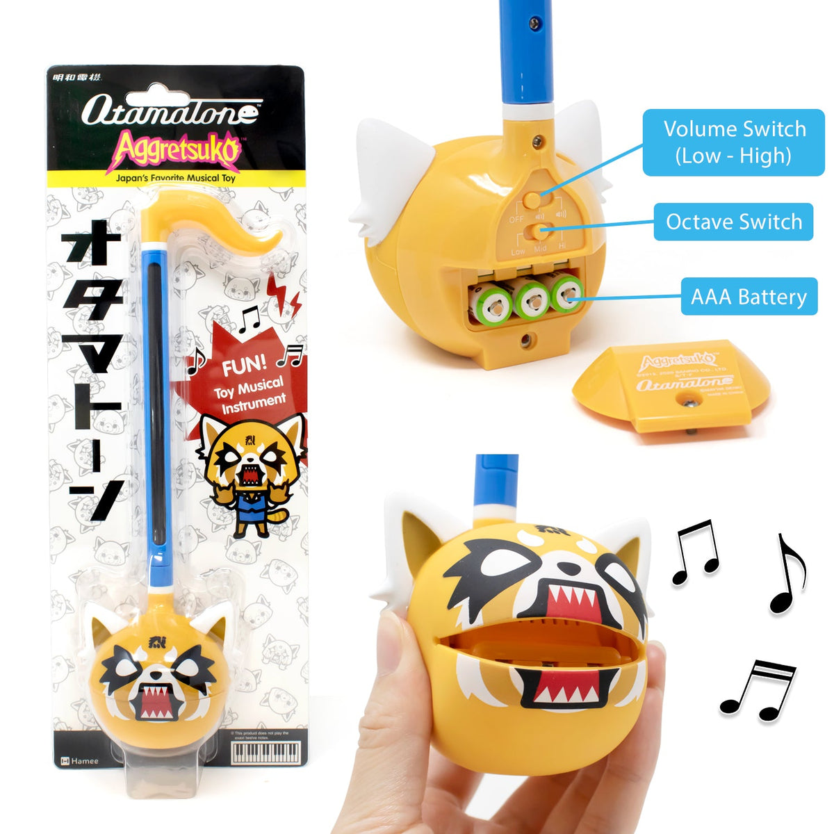 Otamatone Sanrio (Aggretsuko Rage) Toys&Games Hamee.com - Hamee US