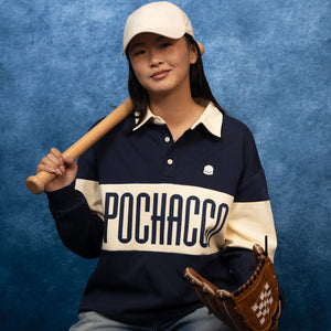 Pochacco x JapanLA Long Sleeve Rugby Polo Apparel JapanLA