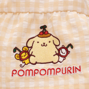 Pompompurin x JapanLA Cherries Gingham Dress Apparel JapanLA