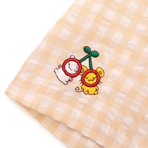Pompompurin x JapanLA Cherries Gingham Shirt Apparel JapanLA