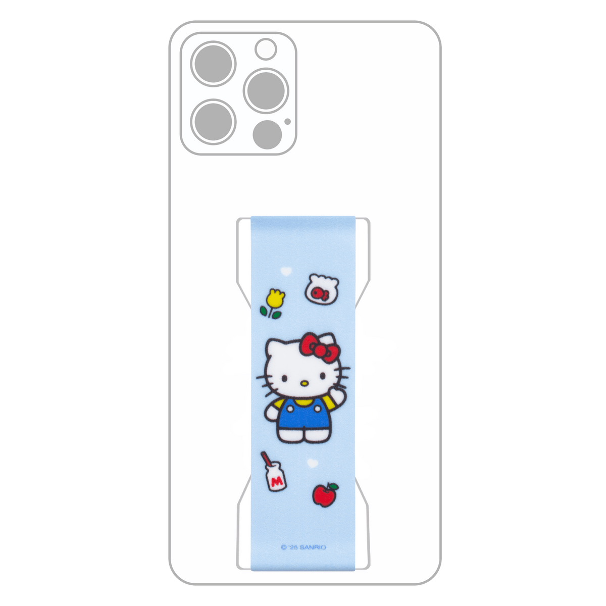 Hello Kitty x LoveHandle PRO Phone Accessory Strap (Apples + Milk) Accessory LoveHandle