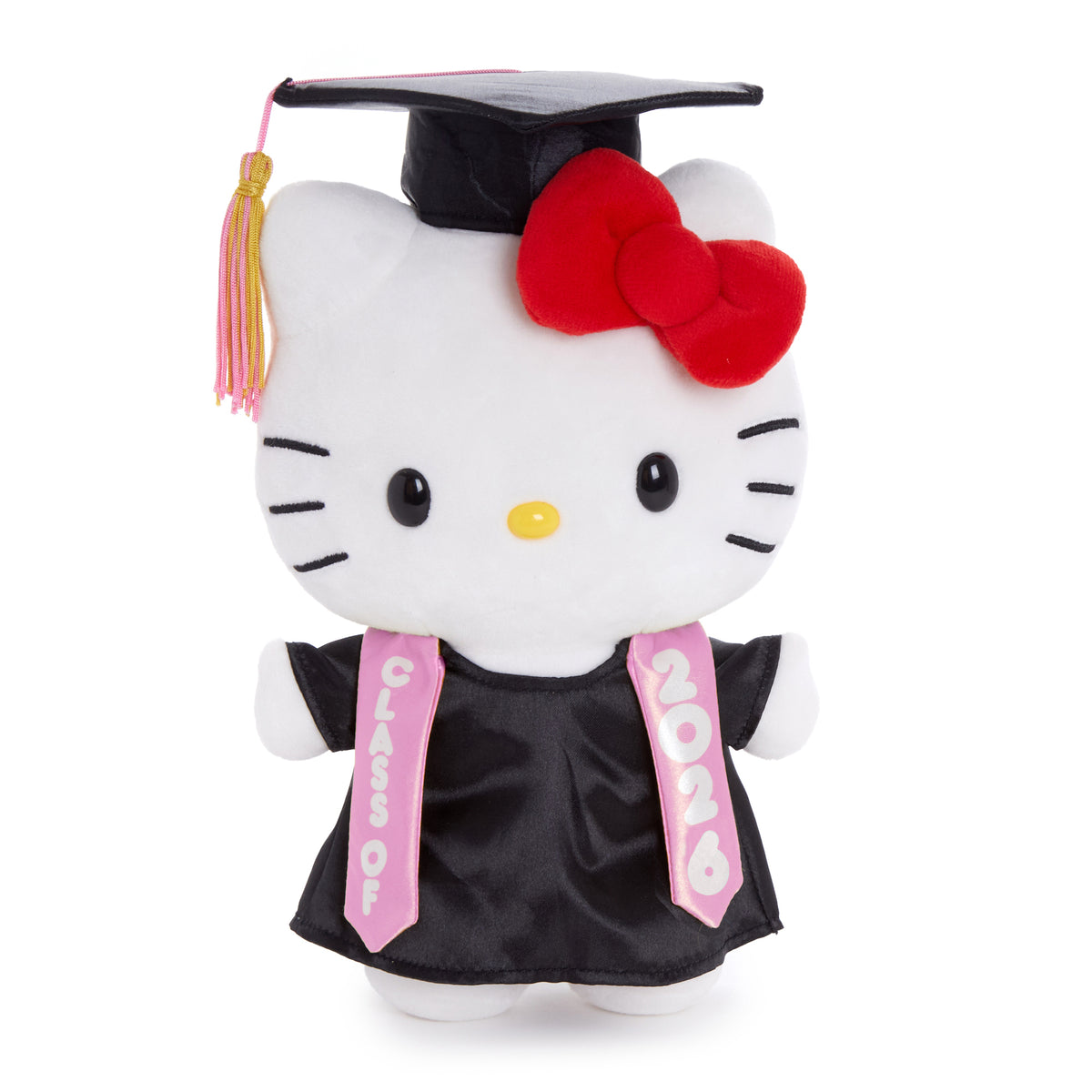 Hello Kitty 9" Cap and Gown Graduation Plush (Pink) Plush HUNET GLOBAL CREATIONS INC