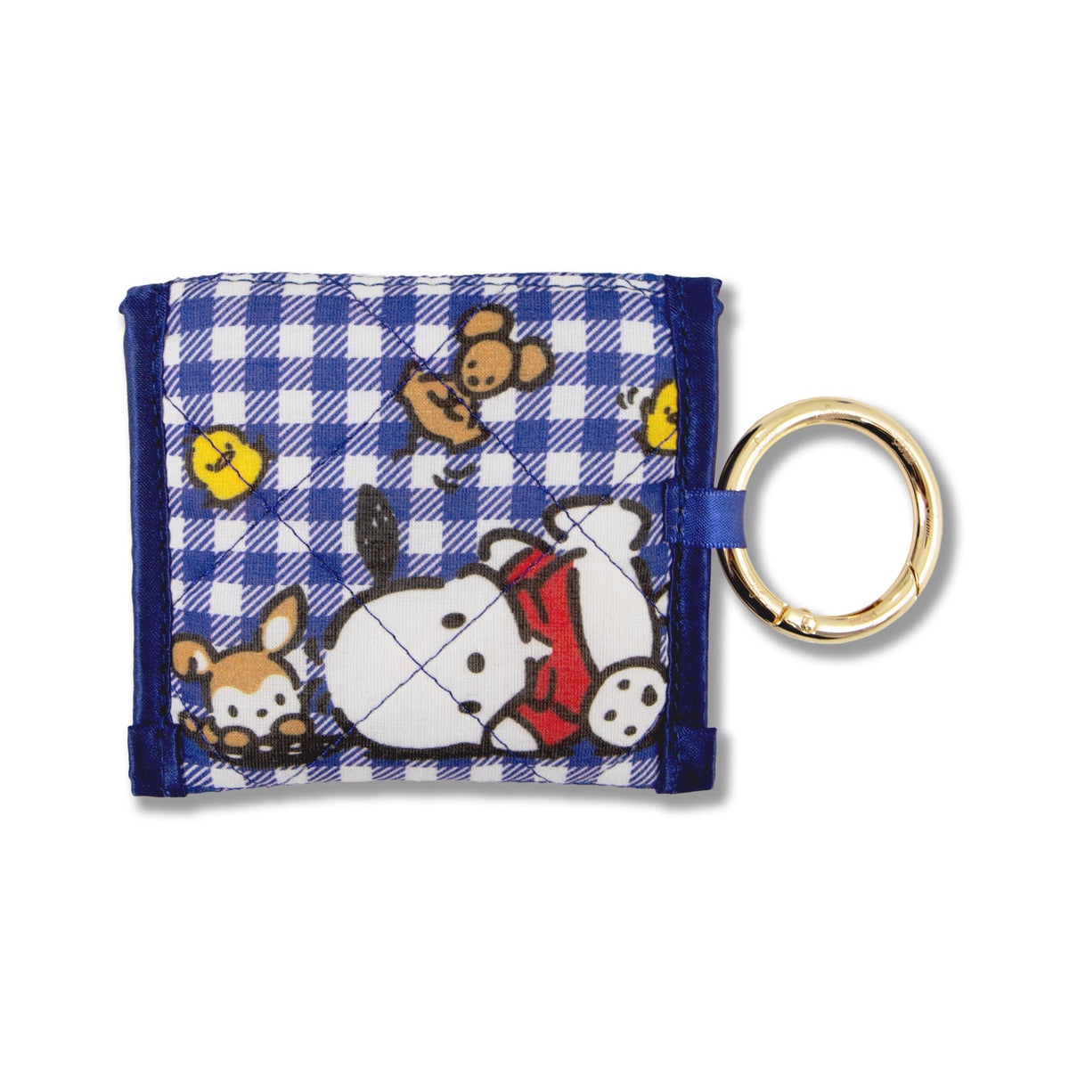 Pochacco x Sonix Gingham Ear Bud Pouch Accessory BySonix Inc.