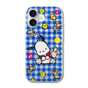 Pochacco x Sonix Gingham iPhone Case Accessory BySonix Inc. Multi iPhone 17