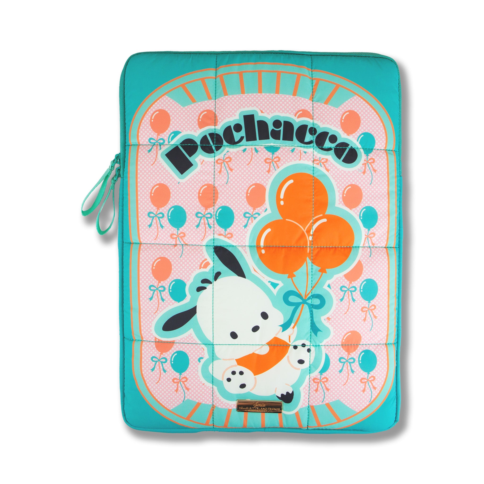 poko Pochacco x Sonix Puffy Laptop Sleeve (Retro Vibes)