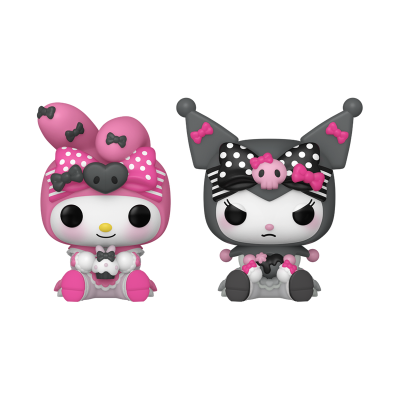 My Melody 50th & Kuromi 20th Anniversary Pocket Pop! (2-Pack) Toys&Games FUNKO