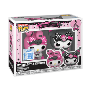 My Melody 50th & Kuromi 20th Anniversary Pocket Pop! (2-Pack) Toys&Games FUNKO