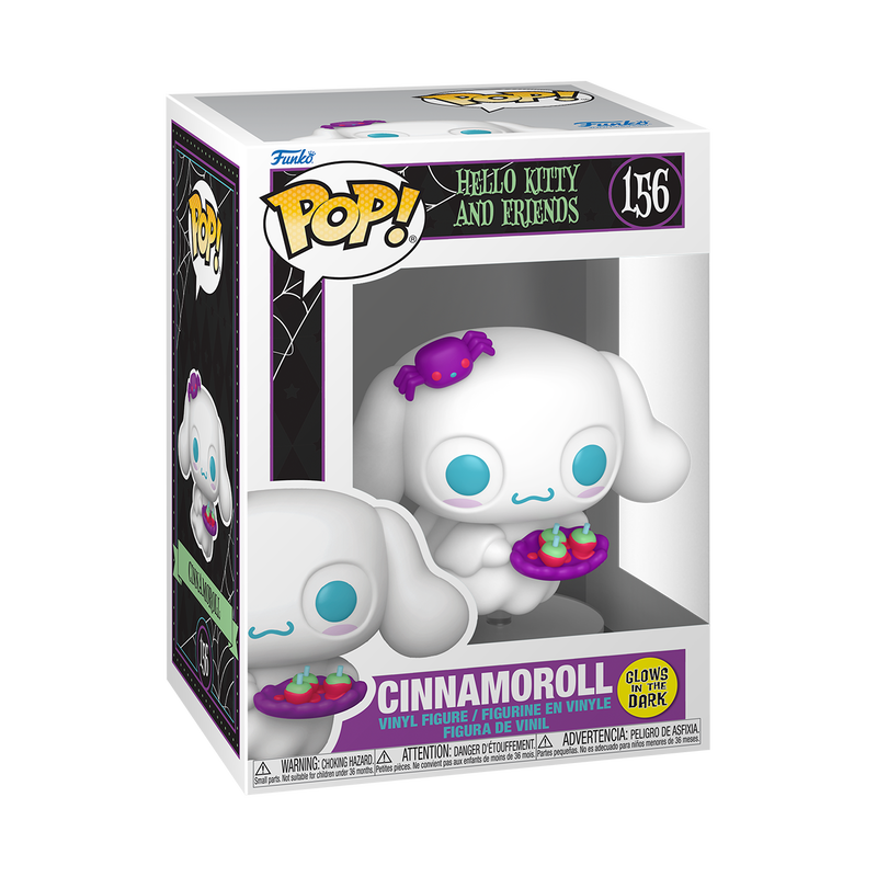 Cinnamoroll Funko Pop! Spooky Glow In The Dark (No. 156 Hello Kitty and Friends Series) Toys&Games FUNKO