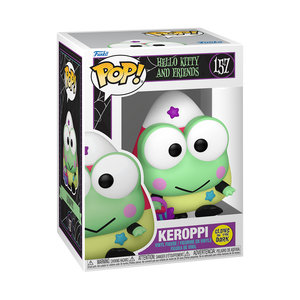 Keroppi Funko Pop! Spooky Glow In The Dark (No. 157 Hello Kitty and Friends Series) Toys&Games FUNKO
