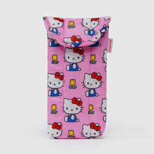 Hello Kitty x Baggu Puffy Glasses Sleeve (Pink) Accessory Baggu Corporation