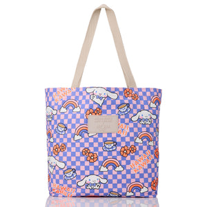 Cinnamoroll x Aloha Collection Reversible Tote (Check) Bags Aloha Collection Inc