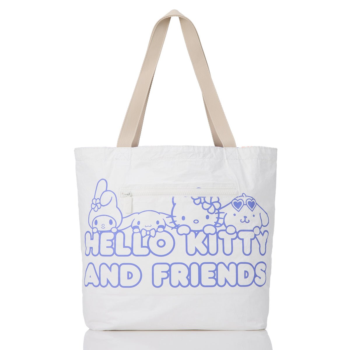Cinnamoroll x Aloha Collection Reversible Tote (Check) Bags Aloha Collection Inc