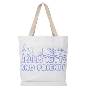 Cinnamoroll x Aloha Collection Reversible Tote (Check) Bags Aloha Collection Inc