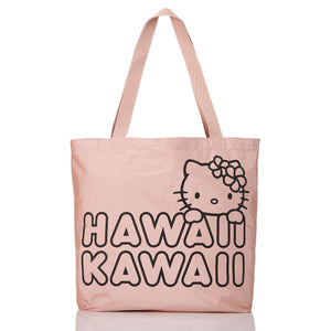 Hello Kitty x Aloha Collection Reversible Tote (Kitty Face - Rosy) Bags Aloha Collection Inc