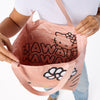 Hello Kitty x Aloha Collection Reversible Tote (Kitty Face - Rosy) Bags Aloha Collection Inc