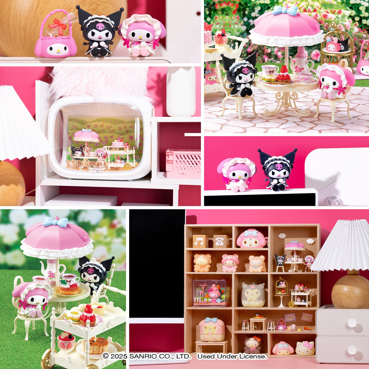 Re-Ment My Melody & Kuromi Sweet Tea Party Blind Box Figure Set