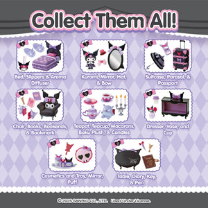 Re-Ment Kuromi's Gothic Room Blind Box Figure Set Toys&Games Hamee.com - Hamee US