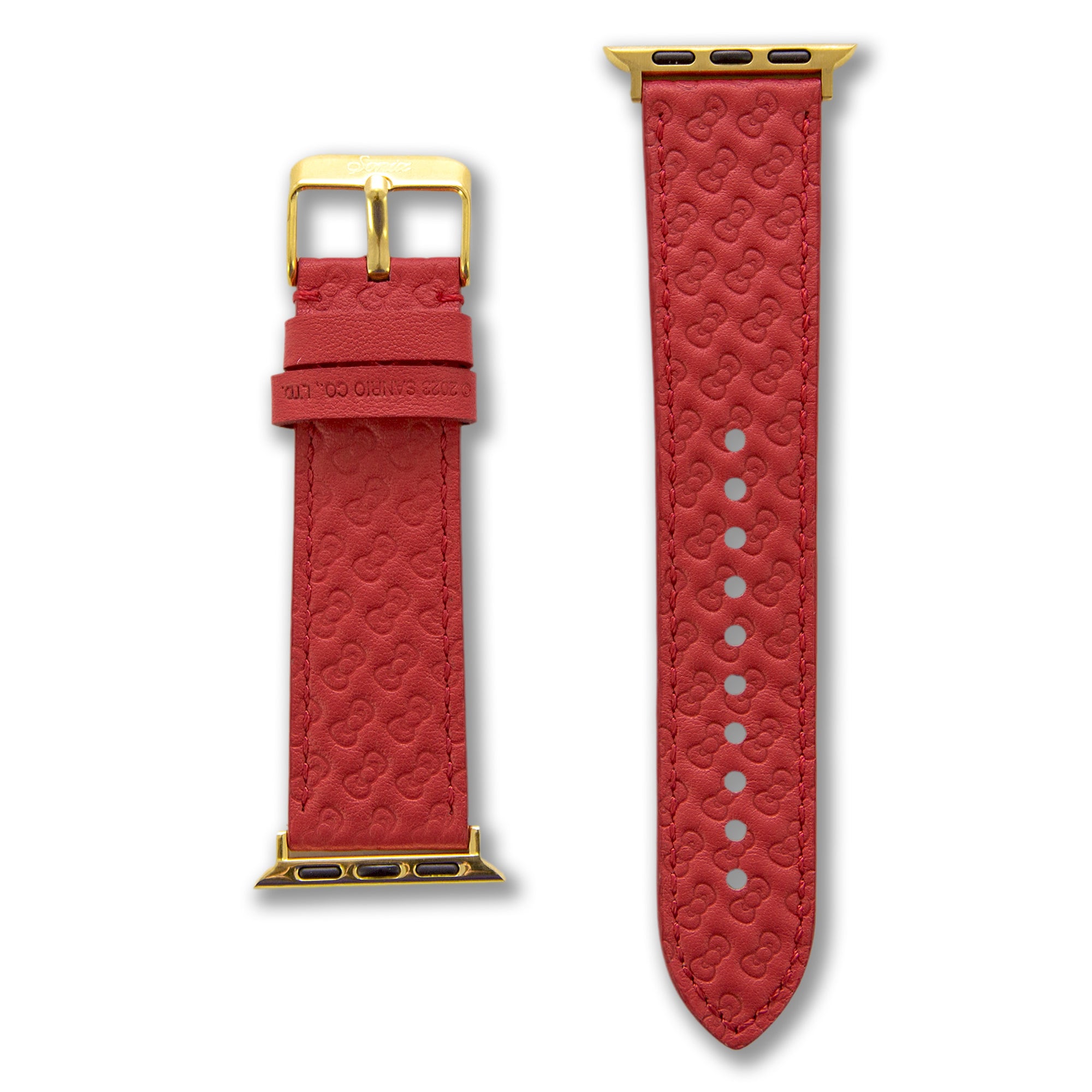 Hello Kitty x Sonix Red Bow Leather Watch Band Accessory BySonix Inc.   