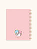 Hello Kitty and Friends x Studio Oh! Pink Pinstripe Extra-Large Spiral Notebook