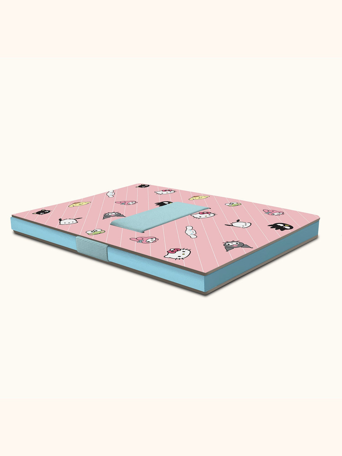 Hello Kitty and Friends x Studio Oh! Pink Pinstripe Casey Notebook with Phone Loop