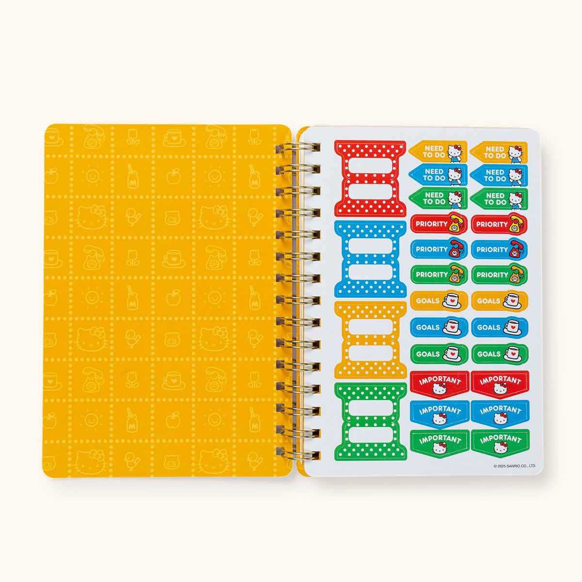 Hello Kitty x Studio Oh! Retro Red Agatha Notebook Stationery Studio Oh!