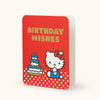 Hello Kitty x Studio Oh! Retro Red Birthday Wishes Deluxe Greeting Card Stationery Studio Oh!