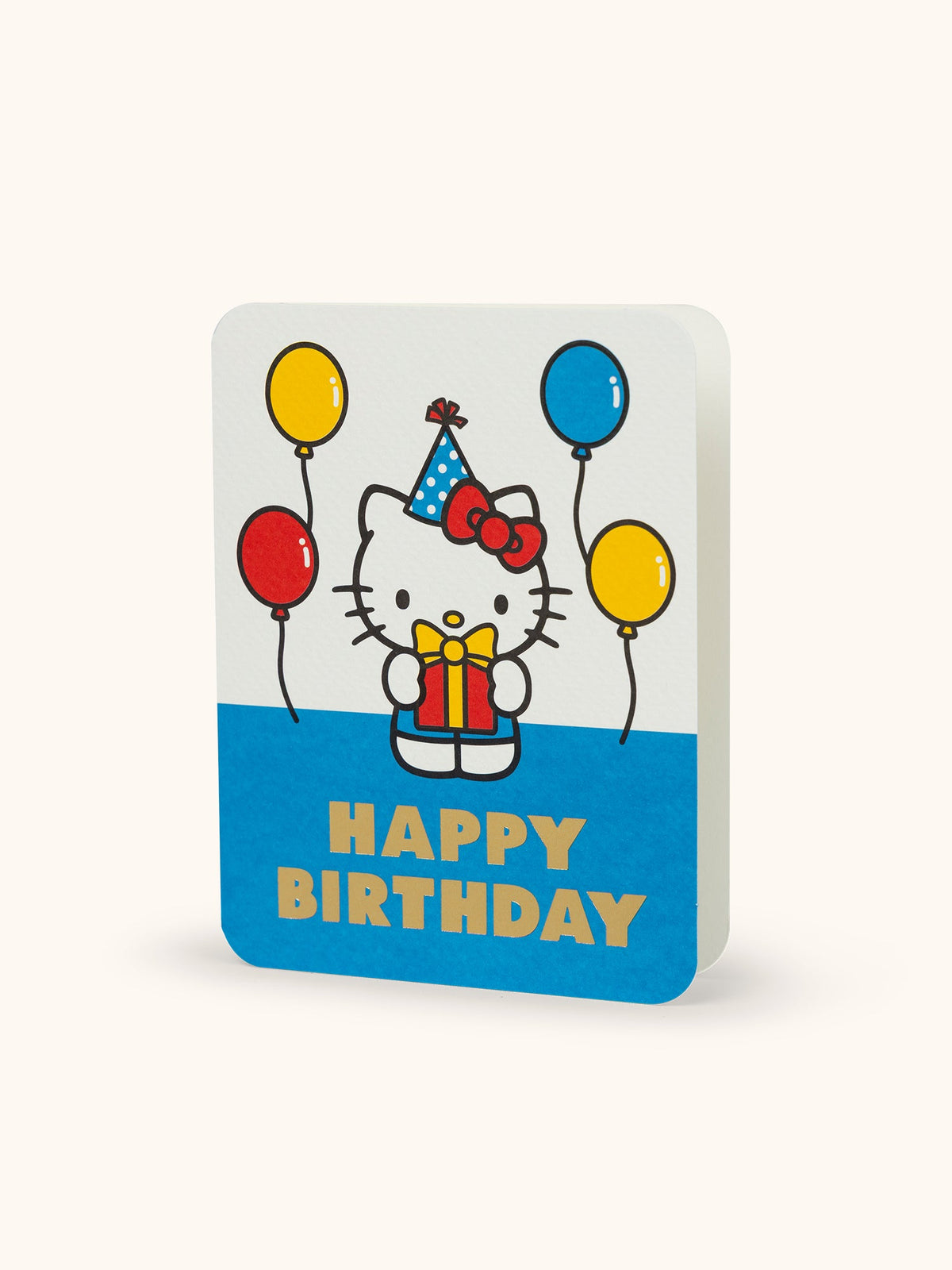 Hello Kitty x Studio Oh! Retro Red Happy Birthday Deluxe Greeting Card