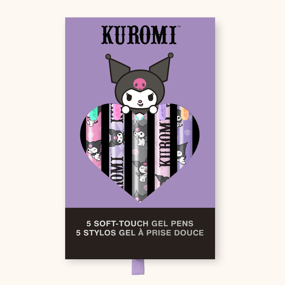 Kuromi x Studio Oh! Soft-Touch Gel Pen Set Stationery Studio Oh!