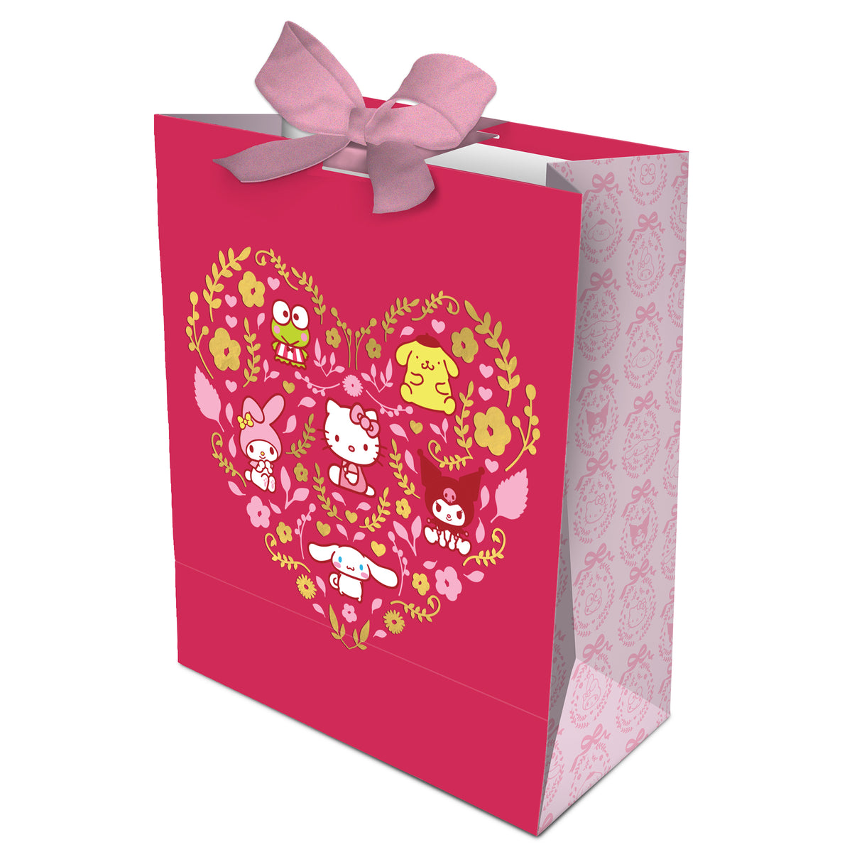 Hello Kitty and Friends x Studio Oh! Hearts and Ribbons Gift Bag (Large) Stationery Orange Circle