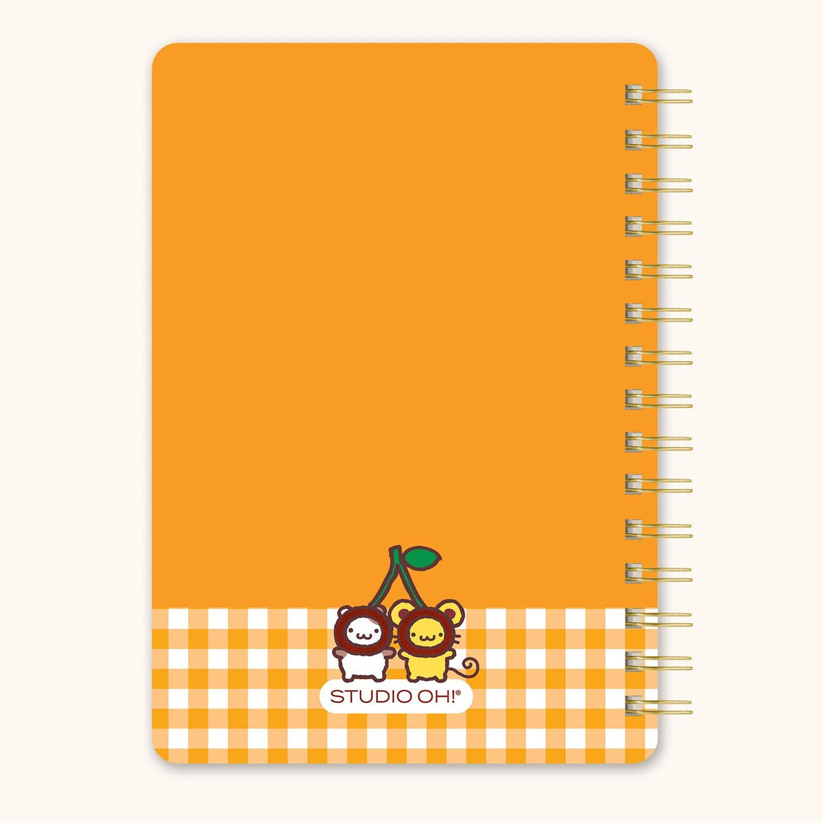 Pompompurin x Studio Oh! Cherries Agatha Notebook Stationery Studio Oh!